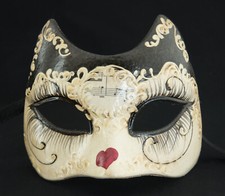 Venetian Katzenmaske Mit Herz