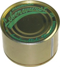 Dose leberwurst 400g - leberwurst, konserve