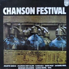 Various - Chanson Festival Pop Vocal LP Comp Club Schallplatte 219806