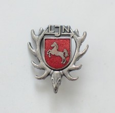 LJN Landesjägerschaft Niedersachsen Abzeichen – Jagdabzeichen – Niedersachsenros