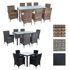 Polyrattan Gartenmöbel Set Sitzgruppe Essgruppe Rattanmöbel Rattan Gartenset