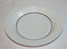 Rosenthal Studio Linie Suppenteller weiß mit Platinrand