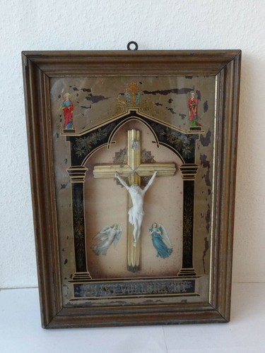 Hinterglasbild hausaltar - hinterglasbild,,