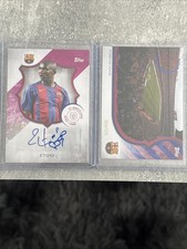 Topps 125 Jahre Barcelona Samuel Eto‘o /99 Auto + Camp Nou Forever Home /125