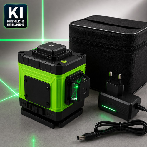 Kreuzlinienlaser grün - grün, 16