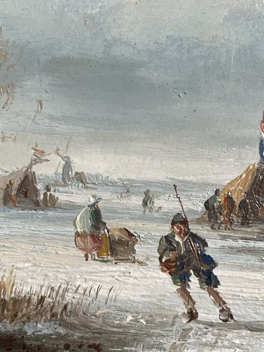 Altes ölgemälde - altes,