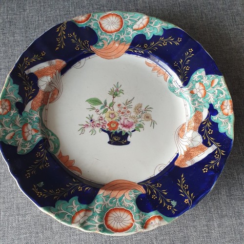 Ironstone china platte - ironstone,