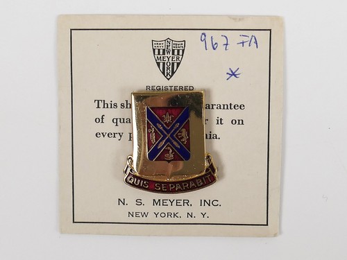 Ww2 military unit crests - us,