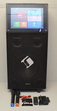 auna Pro KTV Karaoke-System Mobile PA Soundanlage Lautsprecher Trolley BT WIFI