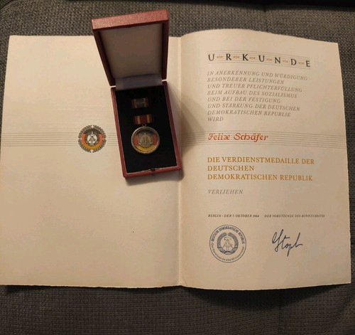 Auszeichnung ddr - auszeichnung,