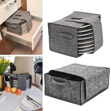 Wohnmobil Tellerhalter für Teller Filz Geschirrhalter Camping Tassenhalter