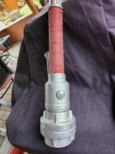 Alte deutsche Feuerwehrspritze Enddüse Lampenbau Industrial Männerhöhle 233F