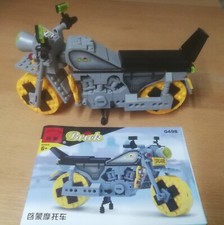 Enlighten Brick 0498, Motorrad Modell mit Anleitung