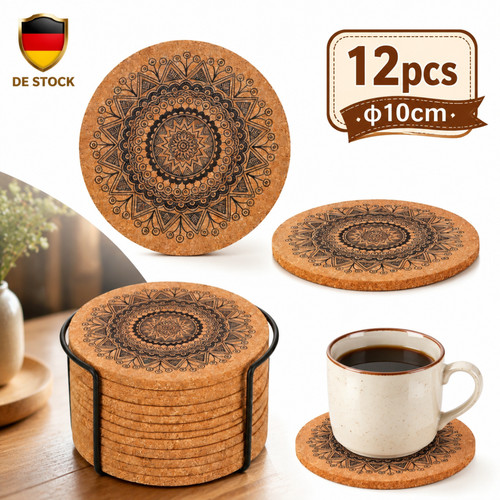 Glasuntersetzer 12er