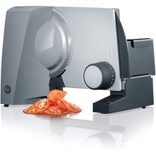 GRAEF G50 Allesschneider Metallmaschine Edelstahl Wellenschliffmesser kompakt