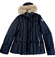 AIRFIELD Damen Daunenjacke Winterjacke Größe 38-40 schwarz Echtfellkragen w. Neu