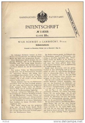 Original patentschrift w - original,