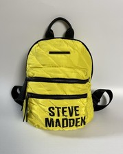 Steve Madden Rucksack gelb klein City Arbeit College Festival Day Bag Y2K