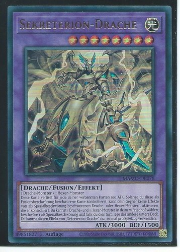 Sekreterion drache - yu,
