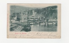 Tschechien Böhmen Ústí nad Labem AUSSIG 1899 Elbe Schiffe