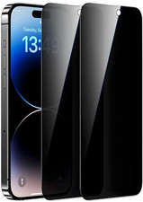 2x iPhone 15 Pro Sichtschutz