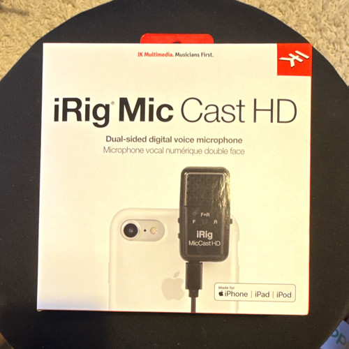 Multimedia irig mic - cast, hd