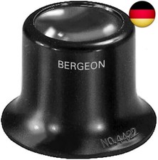 BERGEON Uhrmacherlupe 4422 ? Vergrößerung: 2,5X ? Bikonvexe Linse ? P