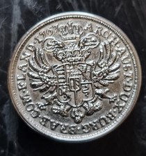 silberner Metallknopf charivari 26 mm Trachten ,Wappen