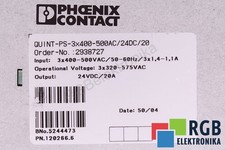 QUINT-PS-3X400-500AC/24DC/20