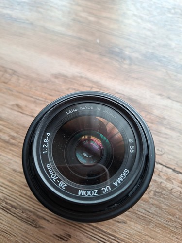 Objektiv zoom sigma 70mm - uc, 28-70mm