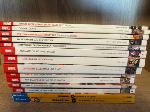 15x marvel comics - +, dc
