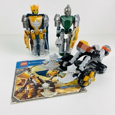 Lego Knight Kingdom 8701 King Jayko + 8703 Sir Kentis Castle King Anleitung Set