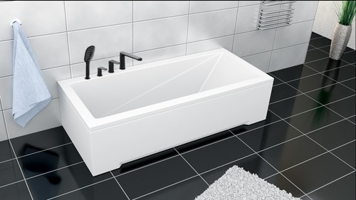 Badewanne acrylwanne 120 130 - acrylwanne,