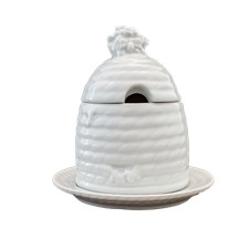 Bienenkorb Honigtopf 13 cm