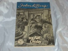 JOHN  KLING  , Band 27 , 1951 , Kriminal - Romanheft , selten , Sammler-Exemplar