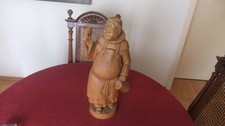 Holzfigur Handgeschnitzt