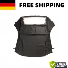 Schwarz Cabrio-Verdeck mit