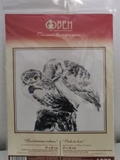 Stickpackung Verliebten Eulen