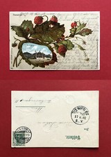 Prägedruck Litho AK FRANKFURT am Main 1902 Hauptbahnhof  ( 61815