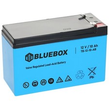 Akku 12V 10Ah Blei Gel Akku Batterie für Alarmanlage AGM USV