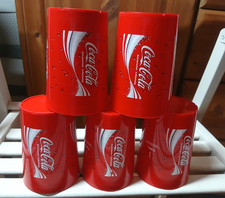 5x Coca-Cola SAMMELBECHER