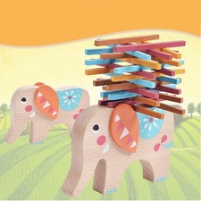 Holz Elefanten Gleichgewicht