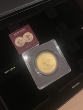 Goldmünze Springbock Tschad