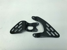 Yamaha R6 5SL Carbon Fersenplatte Footrest Heel Plate Cover Guard (5) 04'