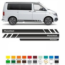 Seitenstreifen Zierstreifen passen für VW T6.1, T6, T5, Multivan, Bulli