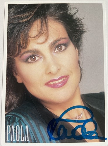 Paola felix signiert musik - paola,
