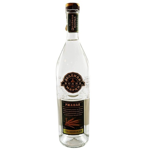 Vodka green mark rye - vodka, 0,5l
