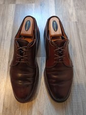 Alden 990 Burgundy Shell Cordovan Plain Toe Blucher Größe 6,5C/E-EUR 40