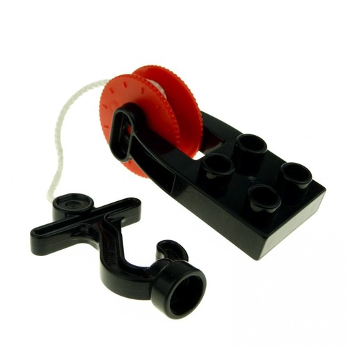 Lego duplo seilwinde - seilwinde, rot