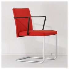 WALTER KNOLL "JASON LITE" - gepolsterter Konferenzstuhl Freischwinger